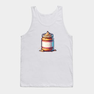 Peanut Butter Sandwich Toast Kawaii Breakfast Yummy Vintage Retro Tank Top